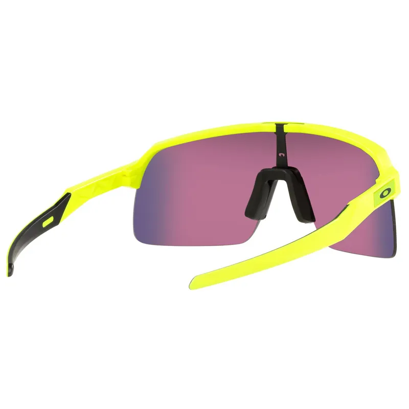 Oakley Sutro Lite - Matte Tennis Ball Yellow Frame /  Prizm Road Lens-5