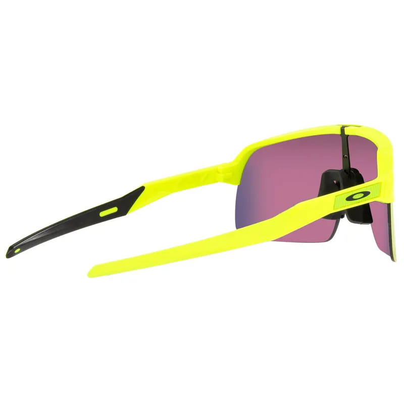 Oakley Sutro Lite - Matte Tennis Ball Yellow Frame /  Prizm Road Lens-4