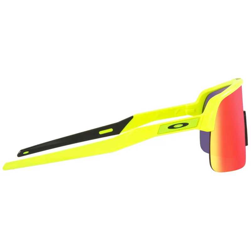 Oakley Sutro Lite - Matte Tennis Ball Yellow Frame /  Prizm Road Lens-3