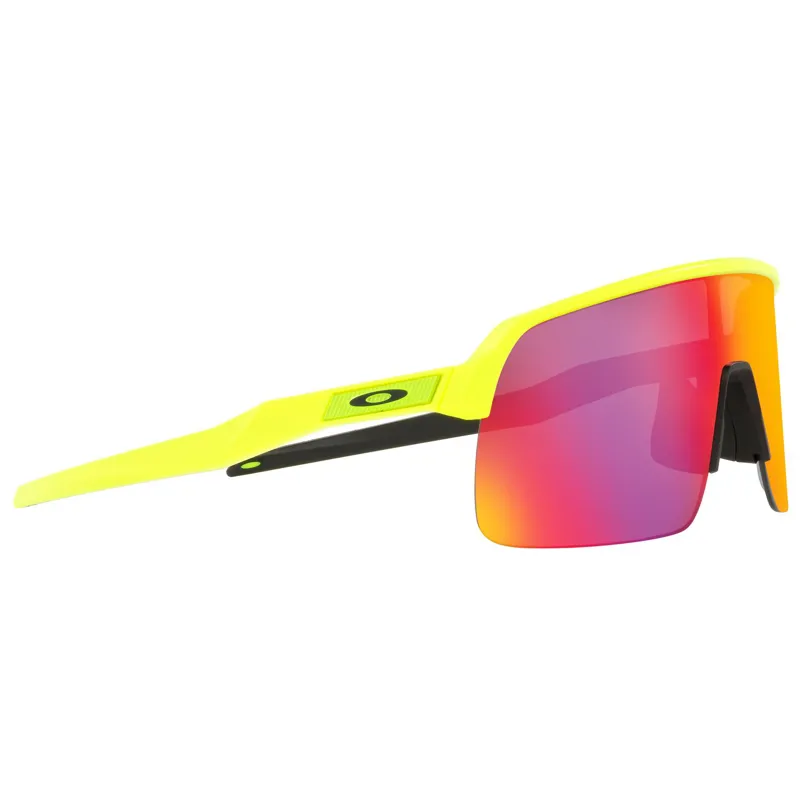 Oakley Sutro Lite - Matte Tennis Ball Yellow Frame /  Prizm Road Lens-2