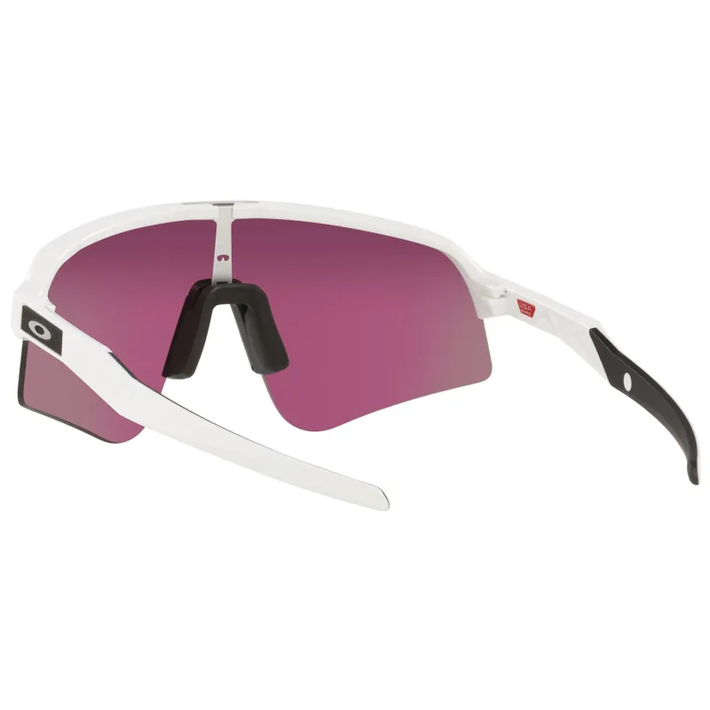 Oakley Sutro Lite Sweep - Matte White Frame / Prizm Road Jade Lens-7