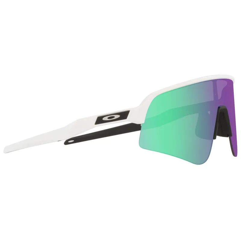 Oakley Sutro Lite Sweep - Matte White Frame / Prizm Road Jade Lens-2