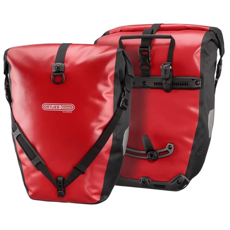 Ortlieb Back Roller Classic Waterproof Panniers in Red