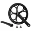 Brompton Crankset 54T - Spider type in Black