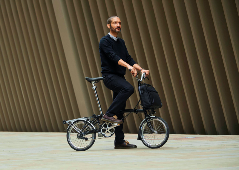 Brompton Complete Rear Rack Kit in Black-1