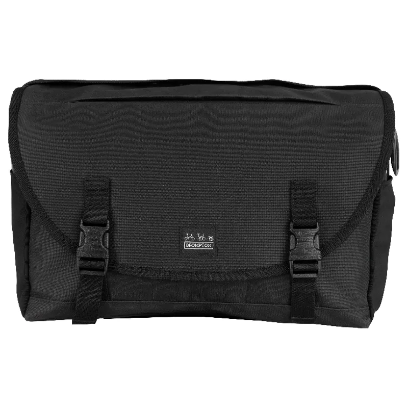 Brompton Metro Messenger Bag Medium in Black