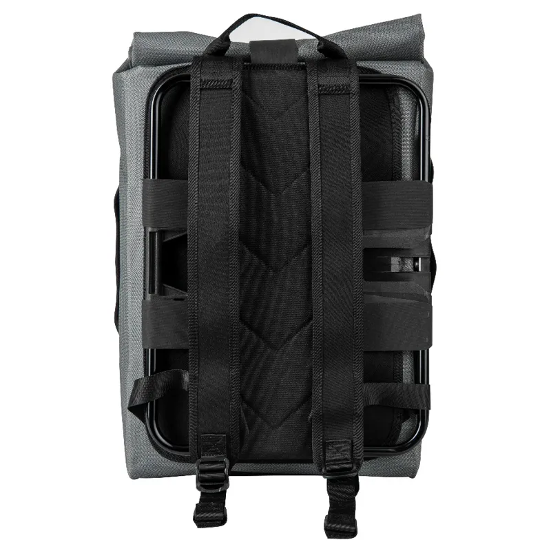 Brompton Borough Waterproof Backpack in Graphite-4