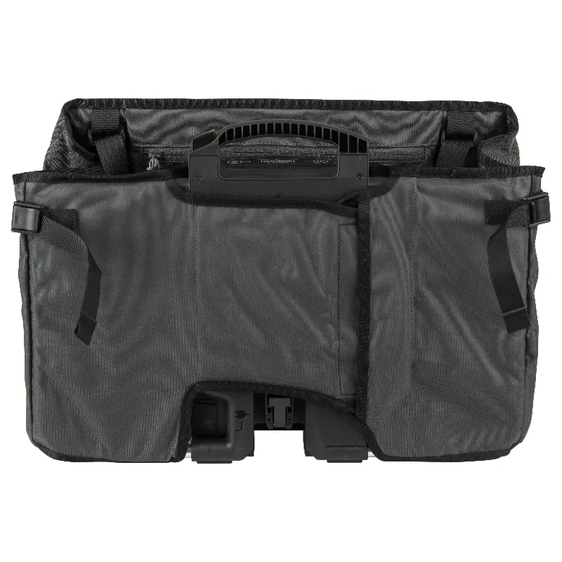 Brompton Electric Basket Bag in Dark Grey-5