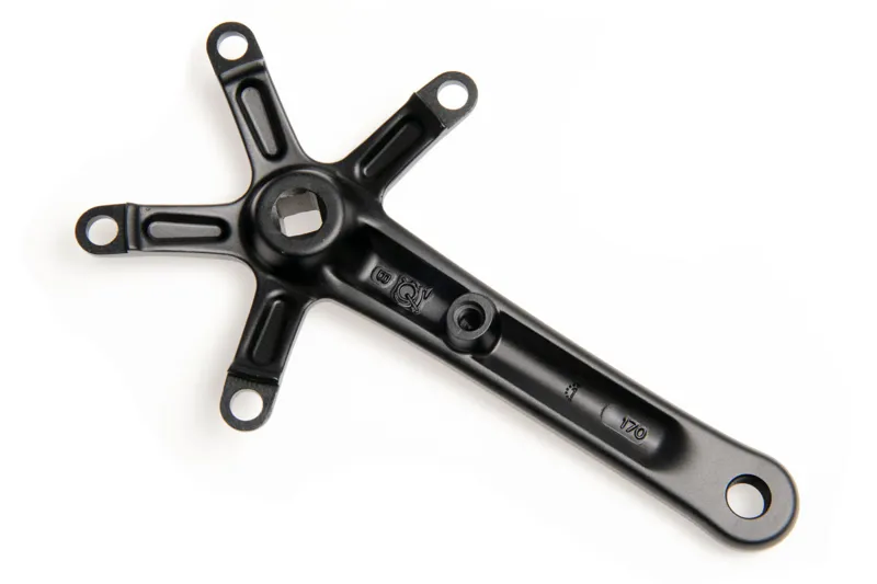 Brompton Black Right Hand Crank For Spider Chainring-1