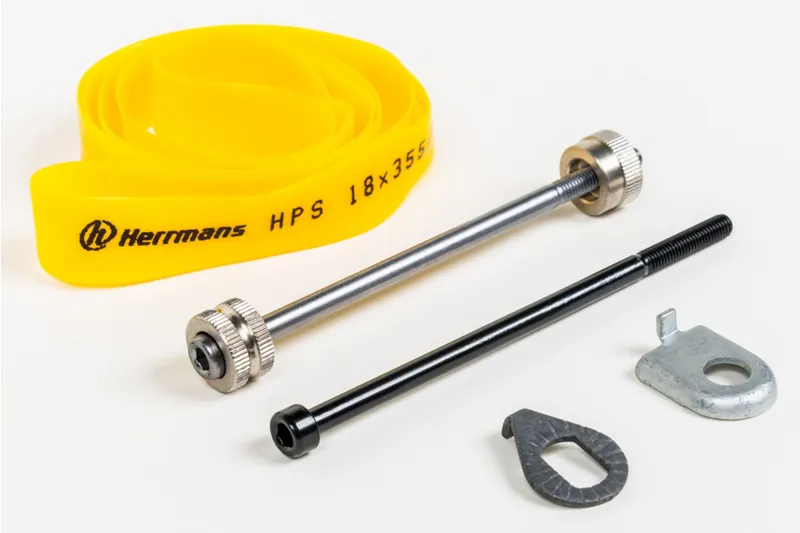 Brompton Superlight Front Wheel Radial Lacing incl Fittings-1