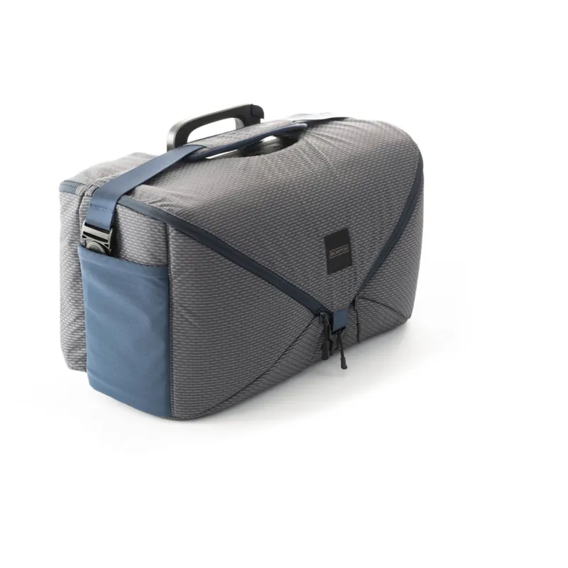 Brompton Electric Bag Large in Pixel Grey-1