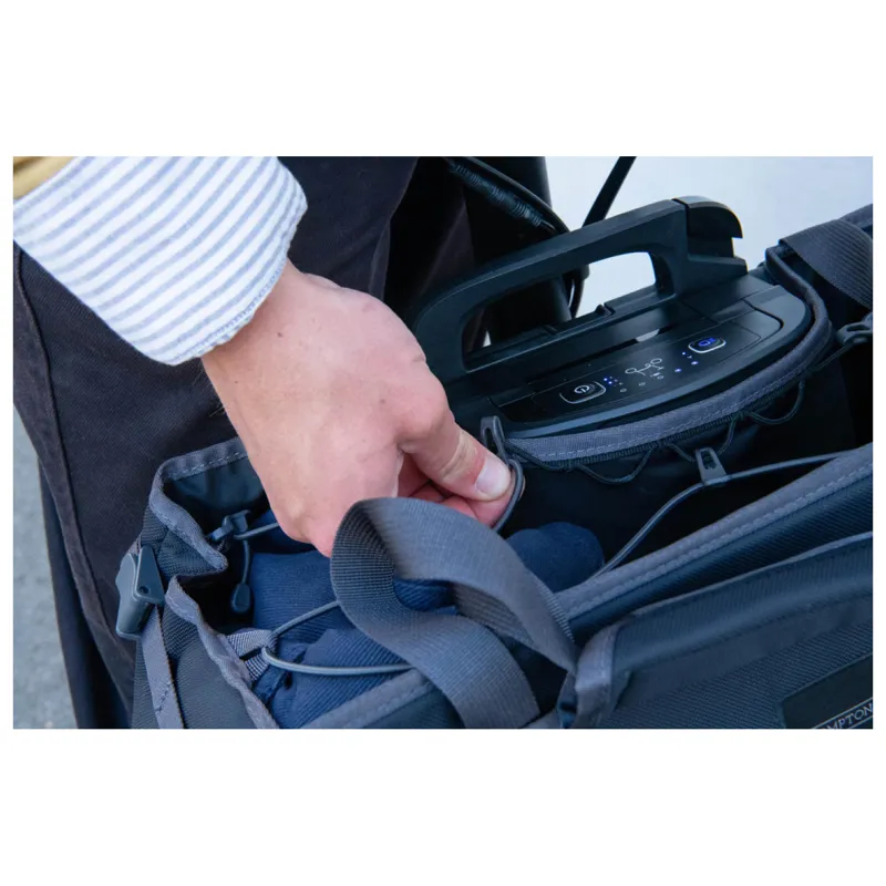 Brompton Electric Basket Large in Black-4