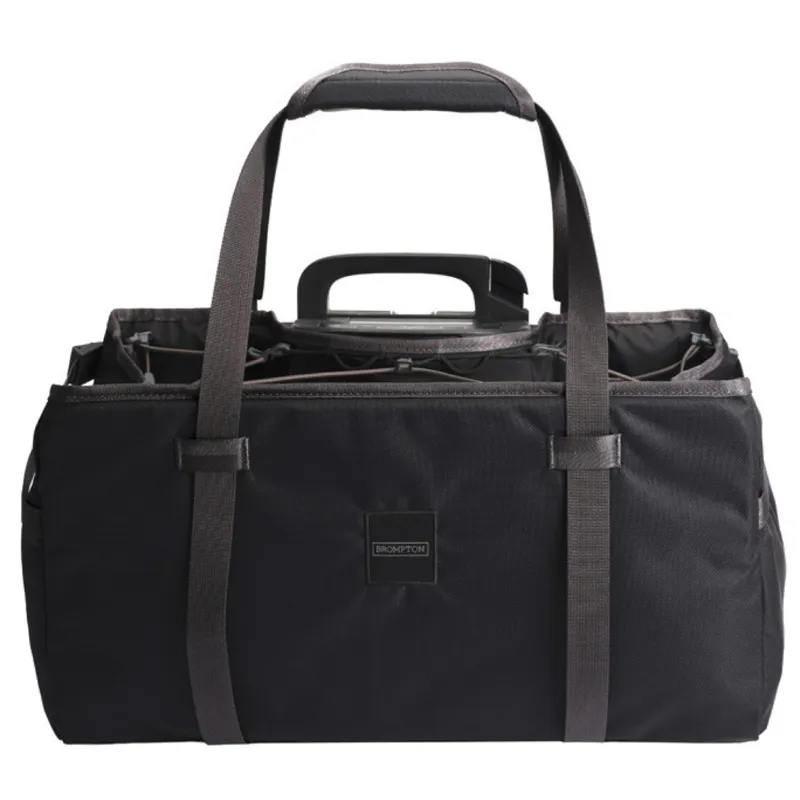 Brompton Electric Basket Large in Black-1
