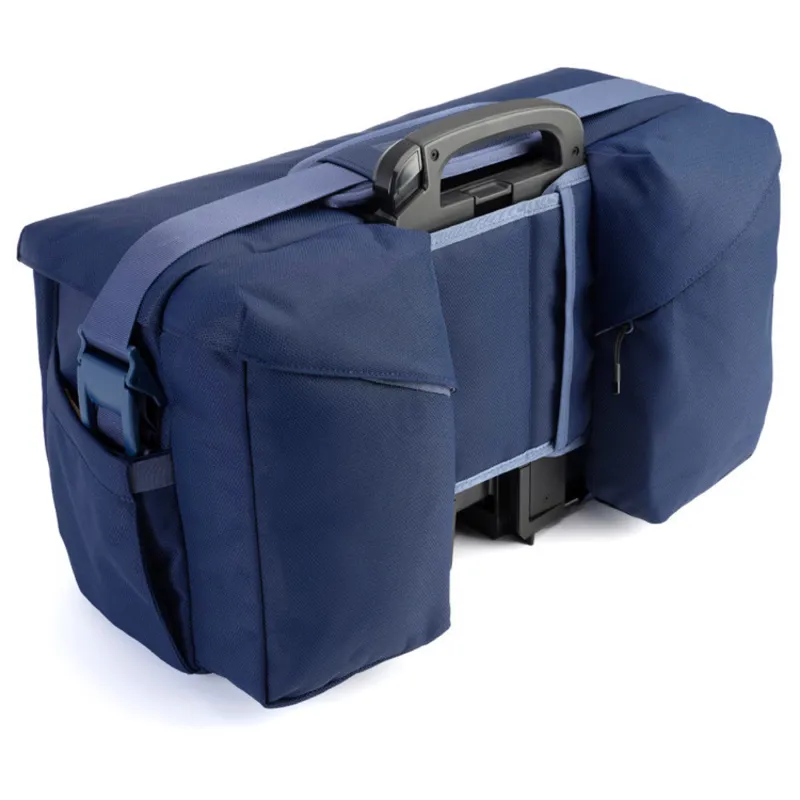 Brompton Electric Zip Bag Large in Navy-2