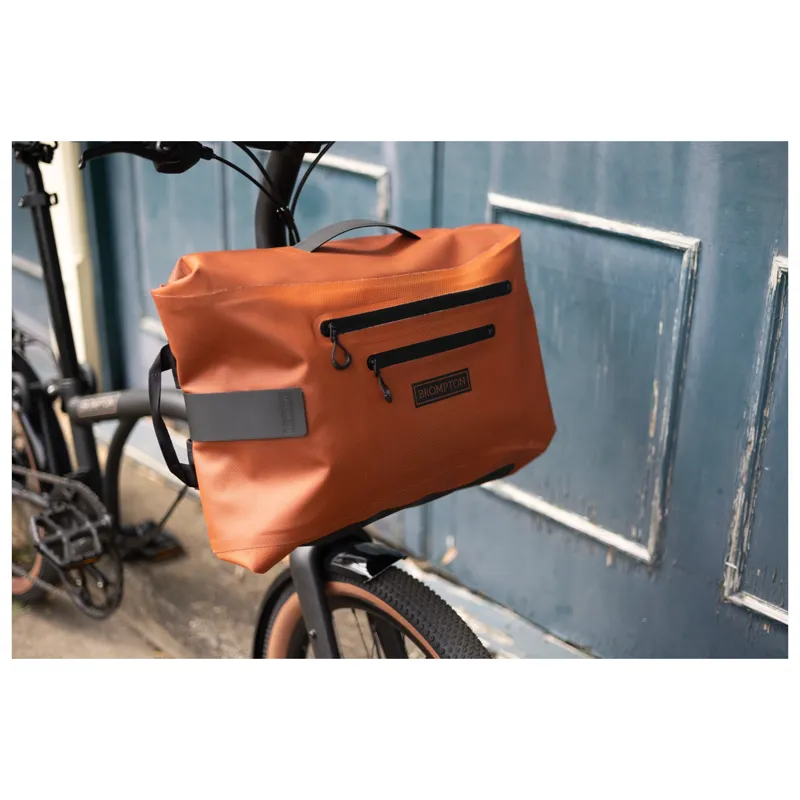 Brompton Waterproof Backpack in Copper-9