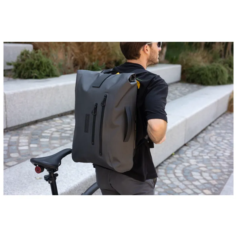 Brompton Waterproof Backpack in Anthracite-13