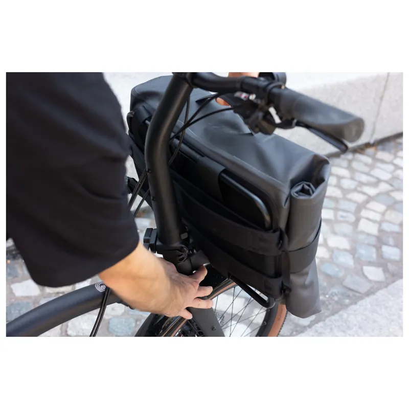 Brompton Waterproof Backpack in Anthracite-12