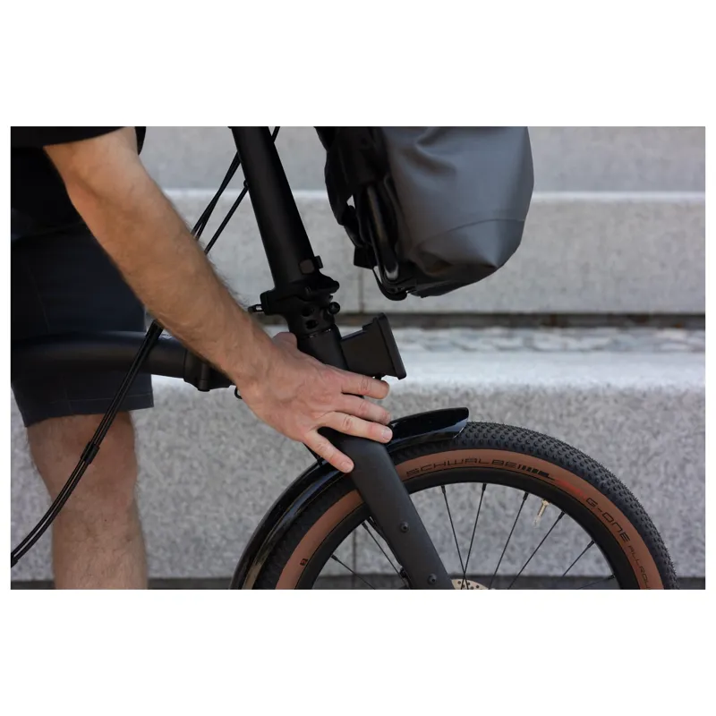 Brompton Waterproof Backpack in Anthracite-11