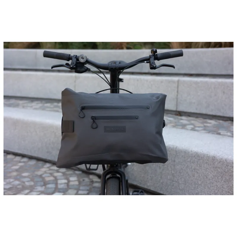 Brompton Waterproof Backpack in Anthracite-10