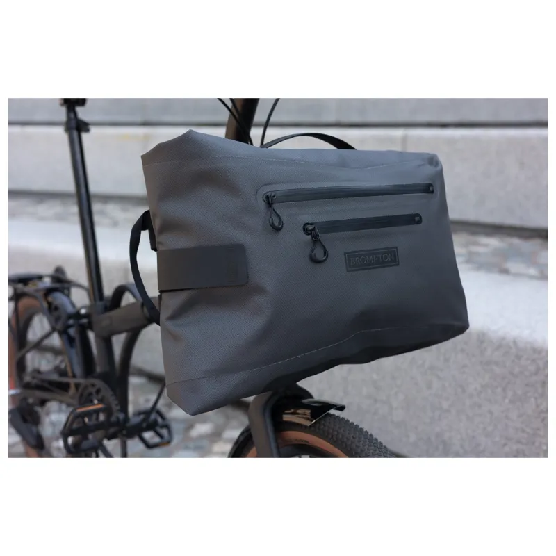 Brompton Waterproof Backpack in Anthracite-9