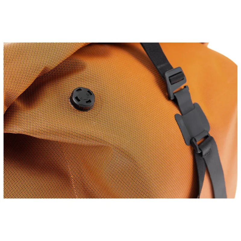 Brompton WaterProof RollTop Large Pannier Bag in Copper-5