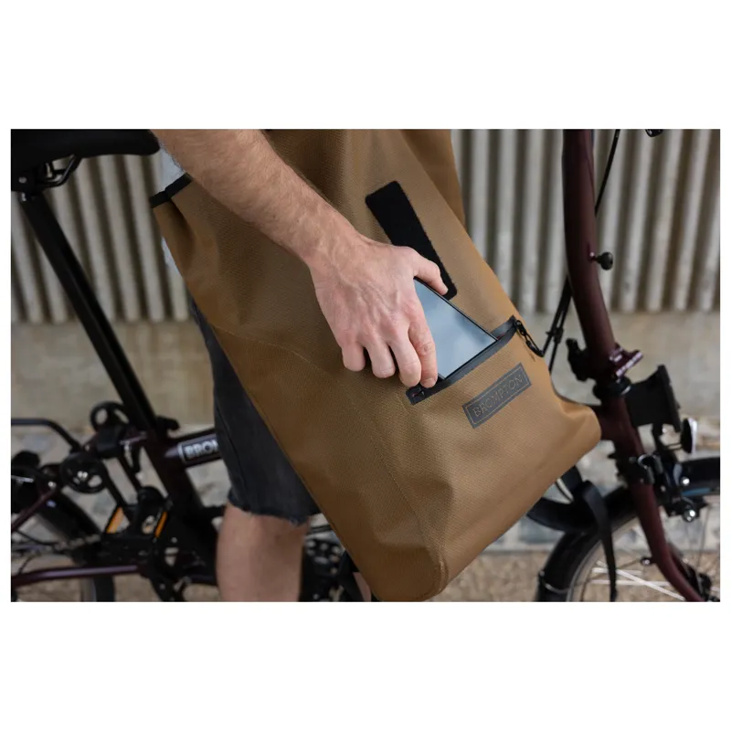 Brompton Waterproof Roll Top Small in Bronze-7