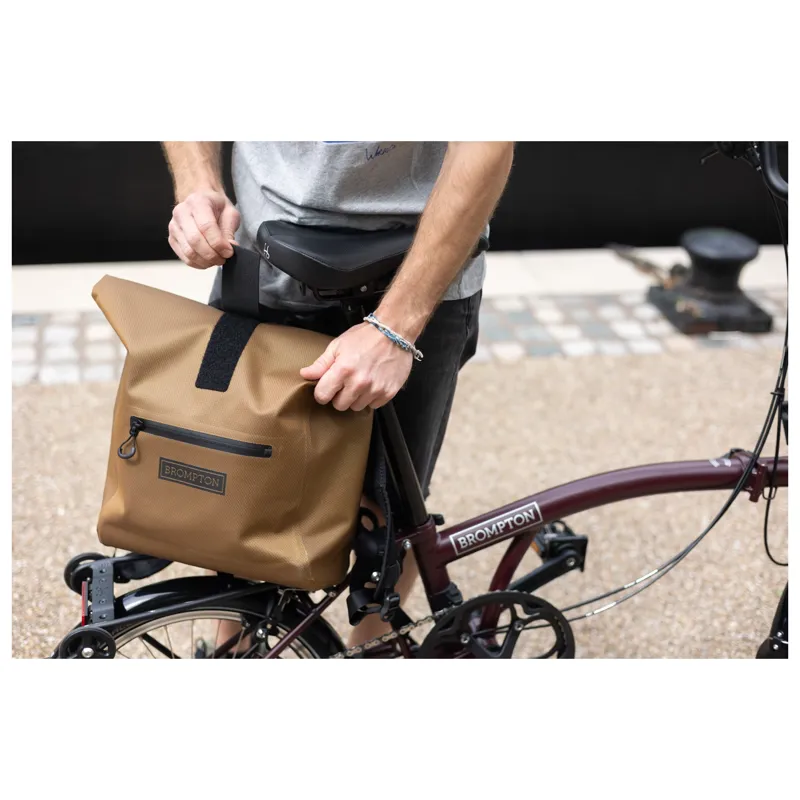 Brompton Waterproof Roll Top Small in Bronze-13