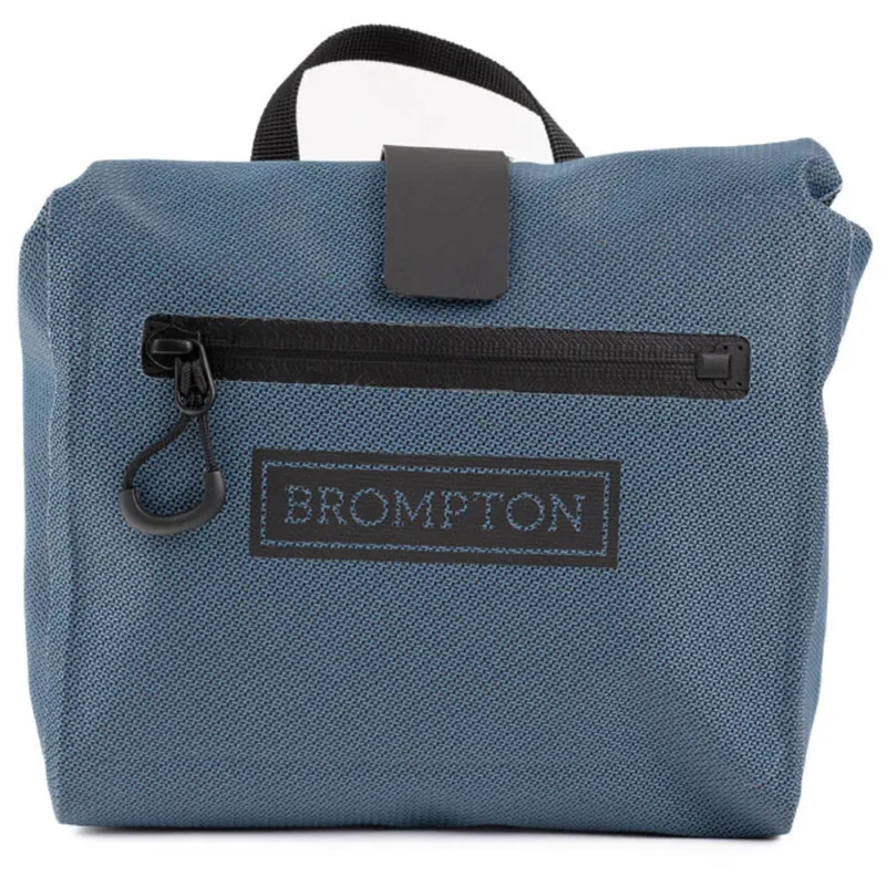 Brompton Waterproof Pouch Handlebar Bag in Cobalt-1