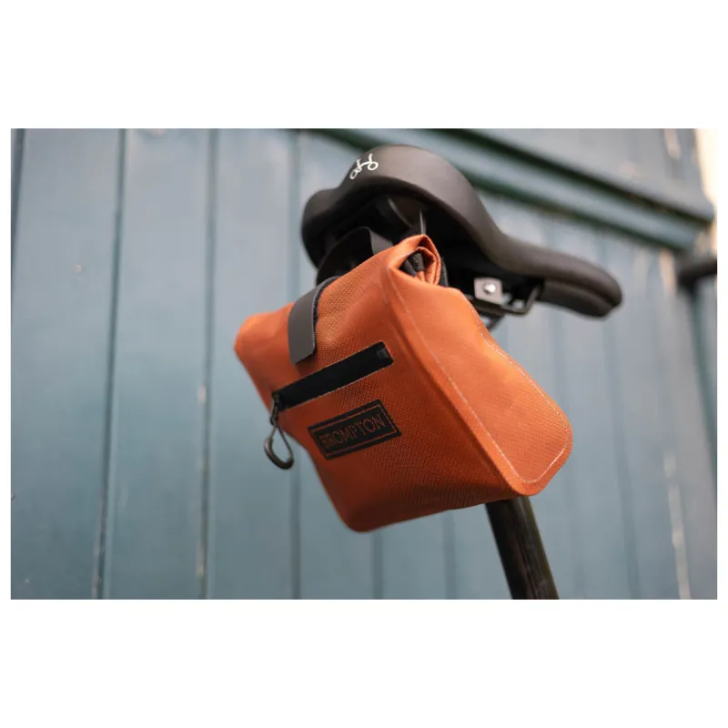 Brompton Waterproof Pouch Handlebar Bag in Copper-6