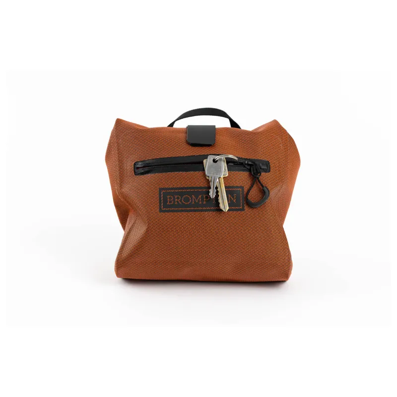 Brompton Waterproof Pouch Handlebar Bag in Copper-3