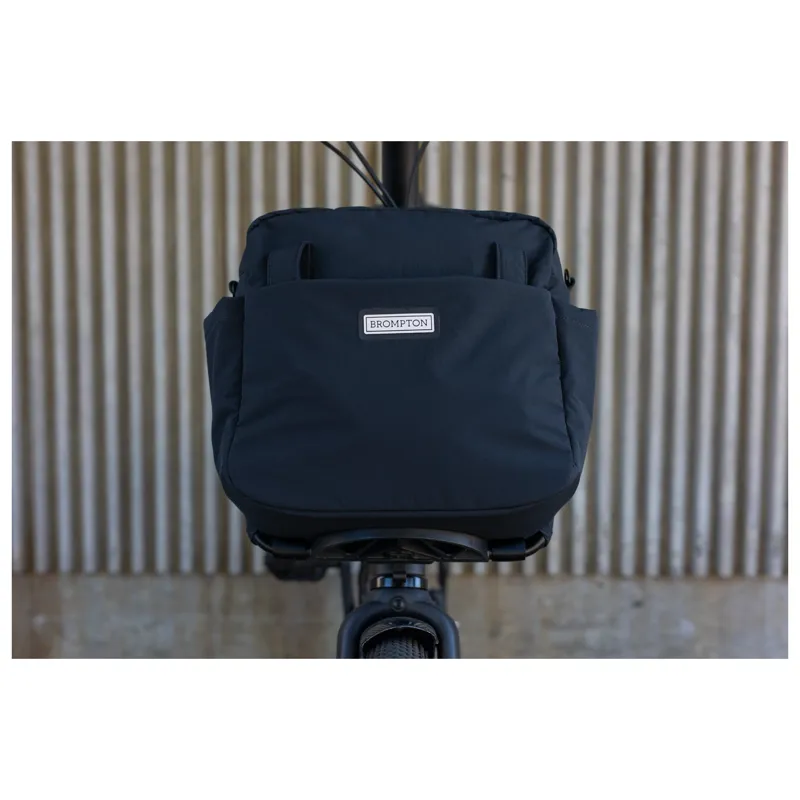 Brompton Tote Bag Small in Black-11