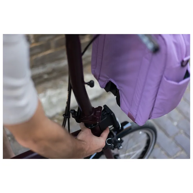 Brompton Tote Bag Small in Lavender-12
