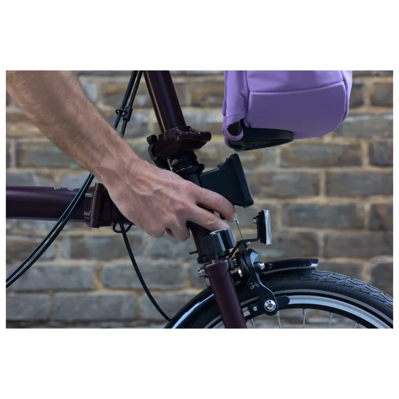 Brompton Tote Bag Small in Lavender-11