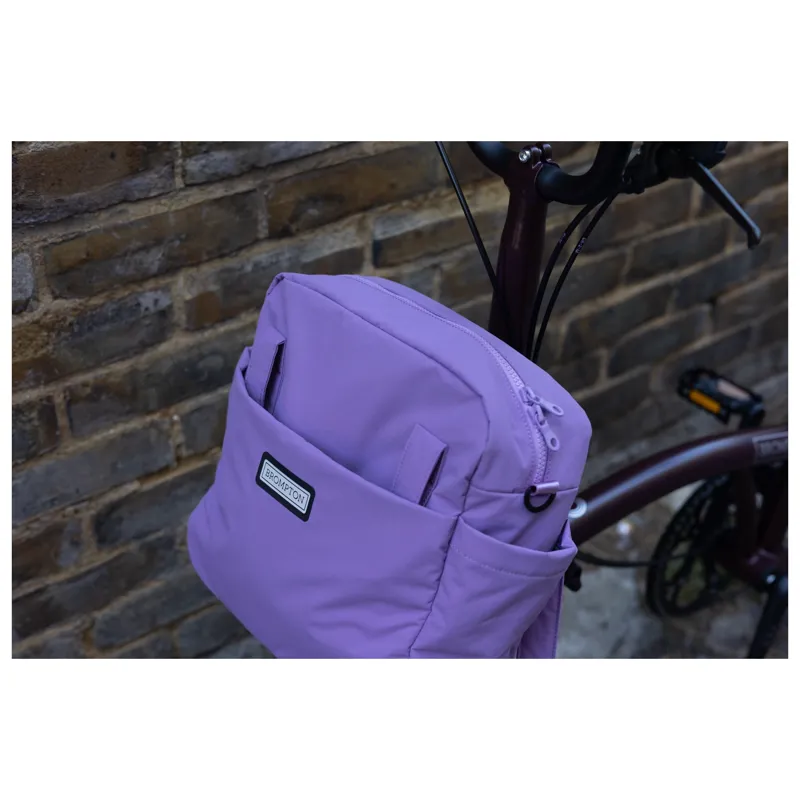 Brompton Tote Bag Small in Lavender-9