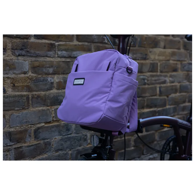 Brompton Tote Bag Small in Lavender-8