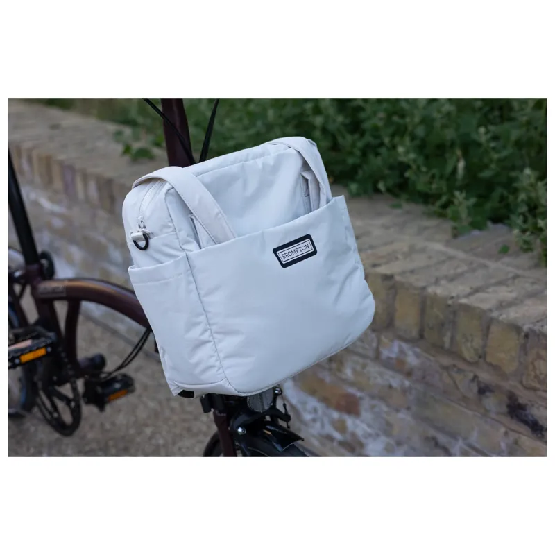 Brompton Tote Bag Small in Ivory-11
