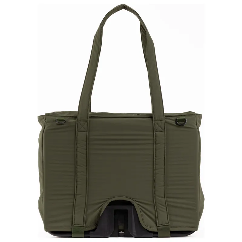 Brompton Tote Bag Medium in Olive Green-4