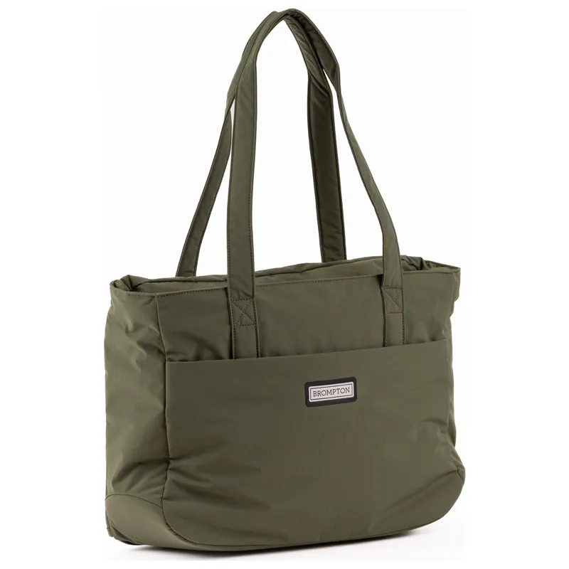 Brompton Tote Bag Medium in Olive Green