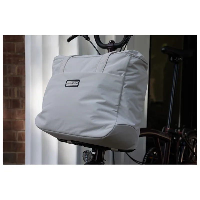 Brompton Tote Bag Medium in Ivory-10