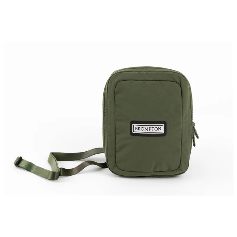 Brompton Zip Pouch Handlebar/Saddle/Shoulder Bag in Olive