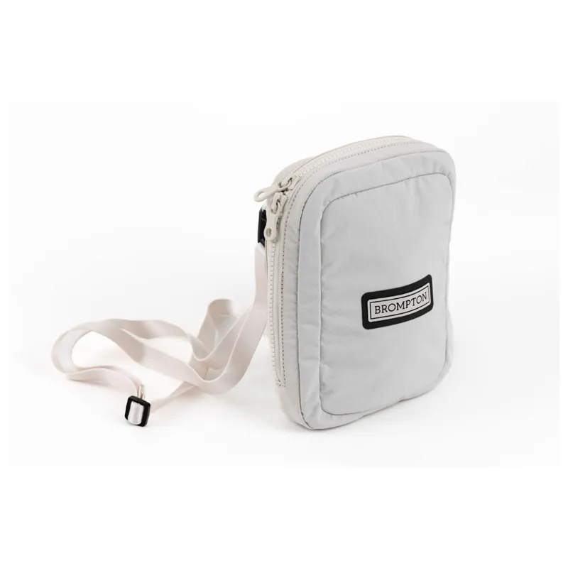 Brompton Zip Pouch Handlebar/Saddle/Shoulder Bag in Ivory-1