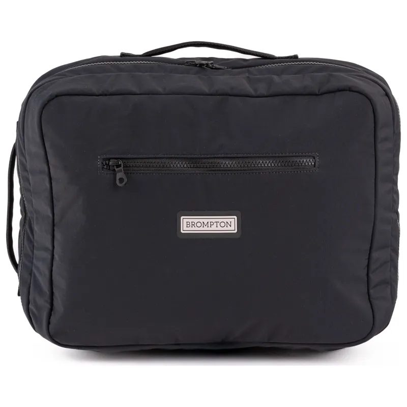 Brompton Backpack Medium Pannier Bag in Black-10