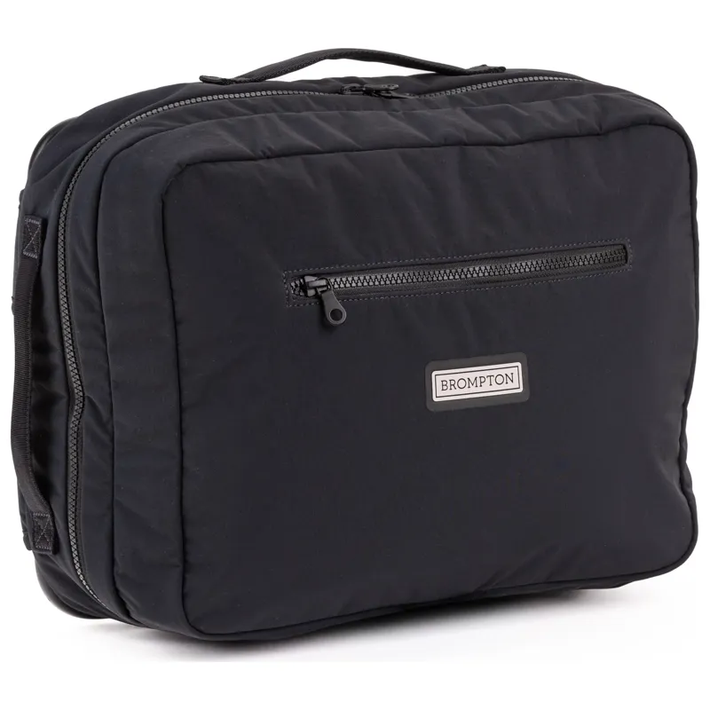 Brompton Backpack Medium Pannier Bag in Black-9