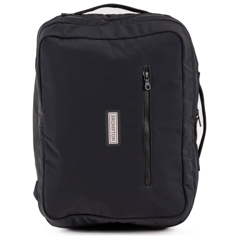 Brompton Backpack Medium Pannier Bag in Black-5