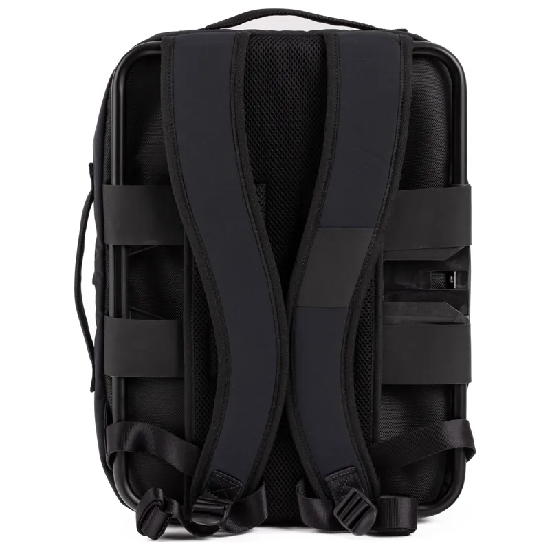 Brompton Backpack Medium Pannier Bag in Black-4