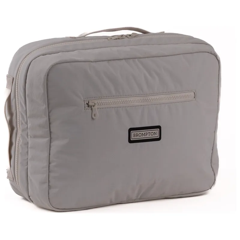 Brompton Backpack Medium Pannier Bag in Ivory-3