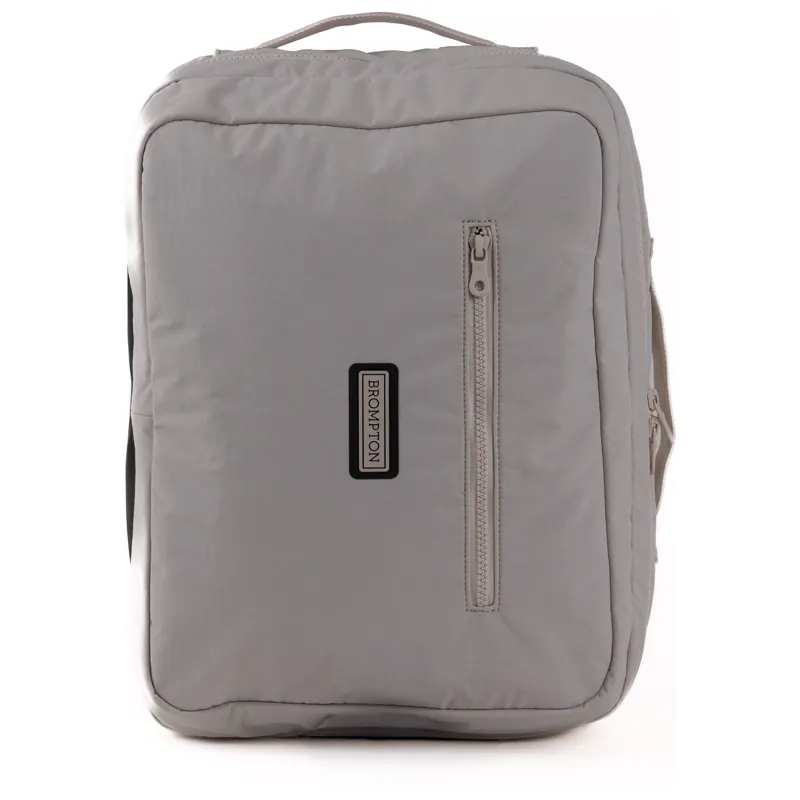 Brompton Backpack Medium Pannier Bag in Ivory-5