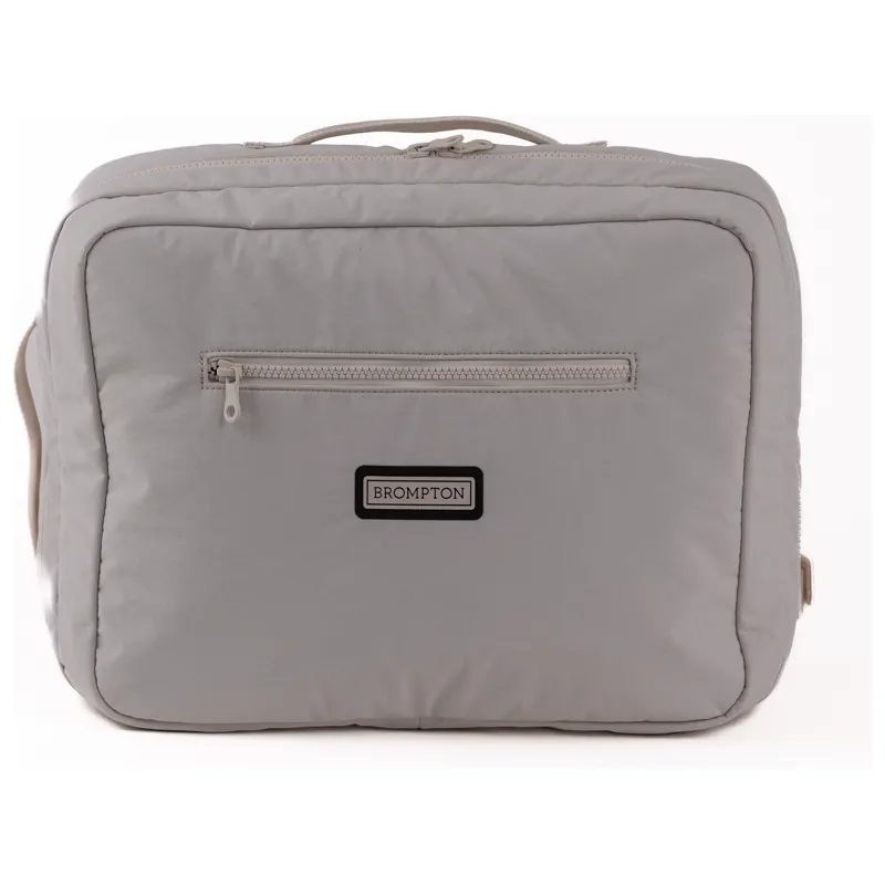Brompton Backpack Medium Pannier Bag in Ivory-2