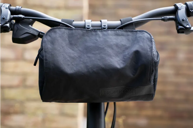Brompton Bar Bag in Anthracite-9