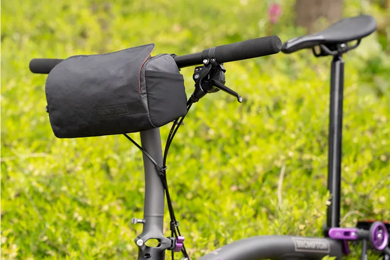 Brompton Bar Bag in Anthracite-7